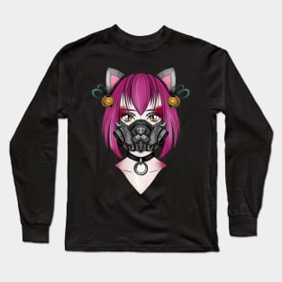 japanese mask Long Sleeve T-Shirt